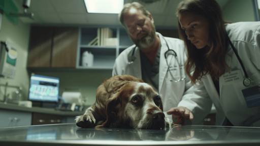 Dog Needs a Veterinarian